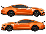 Jagged Wave Air Release Livery Kit #05 Fits Ford Mustang 2015 - 2023 Fusion Decals