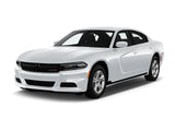 a white car on a white background