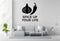 Spice Up Your Life Removable Vinyl Decal for Indoor Walls