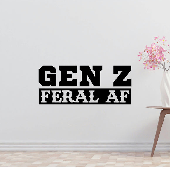 Sorry I M Not Good At Peopleing Removable Vinyl Decal for Interior Walls