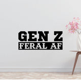 Sorry I M Not Good At Peopleing Removable Vinyl Decal for Interior Walls