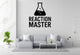 Reaction Master - Funny Chemistry Wall Decal Vinyl Sticker Removable