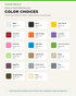 Fusion Decals ORACAL 631 matte vinyl color choices guide with 17 storefront options.