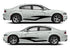Racing Stripe Side Livery Air Release Decal Kit #6 Fits Dodge Charger 2011-2023 Fusion Decals