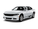 a white car on a white background