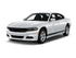a white dodge charger parked on a white background