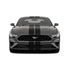 Dual 11" Racing Stripes Self Healing Vinyl fits Ford Mustang 2015 to 2023