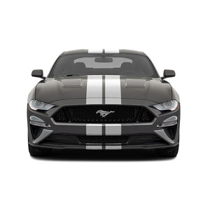 GT 500 Dual 11" Racing Stripes Self Healing Vinyl fits Ford Mustang 2015 to 2023
