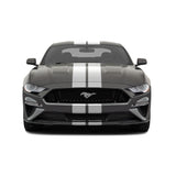 GT 500 Dual 11" Racing Stripes Self Healing Vinyl fits Ford Mustang 2015 to 2023