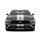 Dual 11" Racing Stripes Self Healing Vinyl fits Ford Mustang 2015 to 2023