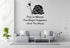 This Is Where The Magic Happens (And The Mess) - Funny Entryway Wall Decal Vinyl Sticker Removable