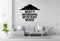 Misty Morning Wall Decal - Misty Morning Mystery Mode Vinyl Sticker Removable