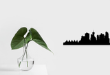 Cityscape Vancouver Canada Vinyl Decal Removable Matte Finish Skyline Decore for Indoor Walls Fusion Decals