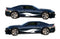 Chevrolet Camaro vinyl livery stripe kit, racing stripe kit detail