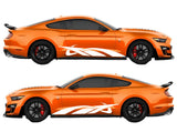 Swooping Stripes Air Release Livery Kit #07 Fits Ford Mustang 2015 - 2023 Fusion Decals