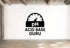 Acid Base Guru - Funny Chemistry Wall Decal Vinyl Sticker Removable