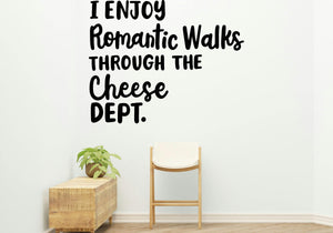 I enjoy removable walls Removable Vinyl Decal for Indoor Walls