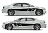 Aggressive Arrow Side Livery Air Release Vinyl Decal Kit #8 Fits Dodge Charger 2011-2023 Fusion Decals