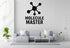 Molecule Master - Funny Chemistry Wall Decal Vinyl Sticker Removable
