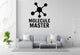 Molecule Master - Funny Chemistry Wall Decal Vinyl Sticker Removable