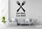 Eat Well Live Well Removable Vinyl Decal for Indoor Walls