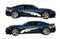 Chevrolet Camaro vinyl livery stripe kit, racing stripe kit detail