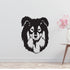 Miniature Australian Shepherd Dog Removable Vinyl Decal Matte Finish Home Decor for Indoor Walls