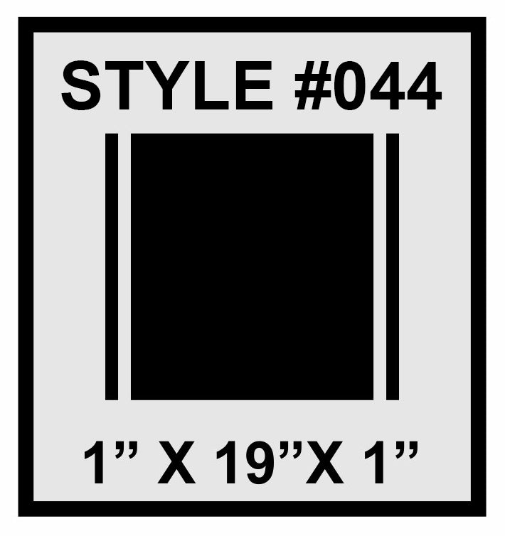 Racing Stripes & pinstripes [3x] 1" , 19", 1" x 68" Self Healing Vinyl Fits All Vehicles