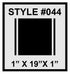 Racing Stripes & pinstripes [3x] 1" , 19", 1" x 68" Self Healing Vinyl Fits All Vehicles
