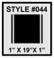 Racing Stripes & pinstripes [3x] 1" , 19", 1" x 70" Self Healing Air Release Vinyl Fits All Vehicles
