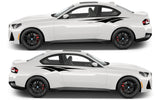 Rocker Panel Livery Self Healing Vinyl Side Graphics #012 fits All 2 Door Cars