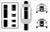 Chrysler 300 20-inch racing stripes, racing stripe kit detail