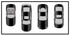 Dual Racing Stripes [3x] 3" , 2", 24" x 68" Self Healing Vinyl Fits All Vehicles