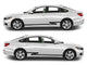 Rocker Panel Livery Self Healing Vinyl Side Graphics #005 fits All 4 Door Cars