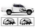 Rocker Panel Livery Self Healing Vinyl Side Graphics #014 fits  Fits All 4 Door Cars