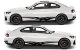 Rocker Panel Livery Self Healing Vinyl Side Graphics #003 fits All 2 Door Cars