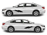 Rocker Panel Livery Self Healing Vinyl Side Graphics #001 fits All 4 Door Cars