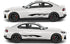 Rocker Panel Livery Self Healing Vinyl Side Graphics #014 fits All 2 Door Cars