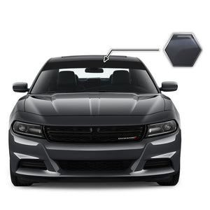 Sunvisor Windshield Blocker Vinyl Decal - Perfect for All Vehicles - Self-Healing Fusion Decals