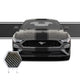 20" Racing Stripe w/pins Self Healing Vinyl fits Ford Mustang 2015 to 2023
