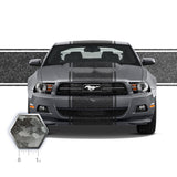 20" Racing Stripes w/pins Self Healing Vinyl fits Ford Mustang 2010 to 2014