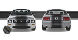 20" Racing Stripe w/pins Self Healing Vinyl fits Ford Mustang 2005 to 2009