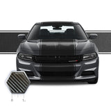 24" Racing Stripe w/pins Self Healing Vinyl fits Dodge Charger 2011 to 2022