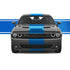 18" Racing Stripes w/pins Self Healing Vinyl fits Dodge Challenger 2008 to 2022