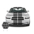 Dual 12" Racing Stripes Self Healing Vinyl fits Dodge Charger 2006 to 2010