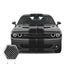 Dual 11" with pinstripes & .5" gap Racing Stripes Air Release Vinyl fits Dodge Challenger 2008 2022 Fusion Decals