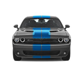 Dual 11" w/pins Racing Stripes Self Healing Vinyl fits Dodge Challenger 08 - 23