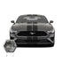 Dual 11" Racing Stripes Self Healing Vinyl fits Ford Mustang 2015 to 2023