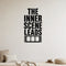 The Inner Scene Leads - Assumption Awareness Wall Decal removable vinyl wall decal shown on a smooth interior wall