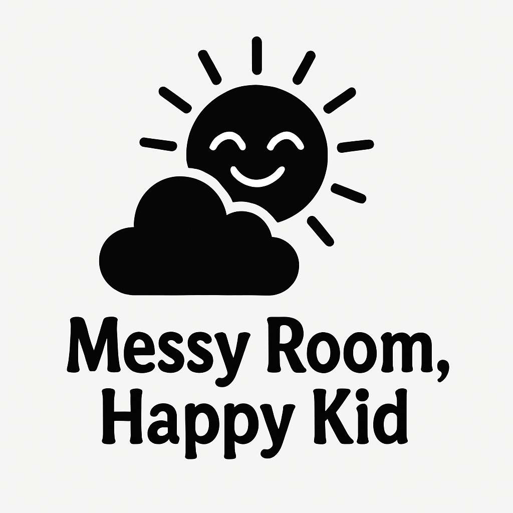 Messy Room, Happy Kid - Removable Vinyl Wall Decal Sticker